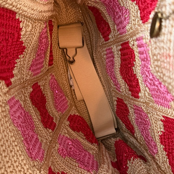 NWOT The Sak Lanie Market Tote Bamboo Heart - Picture 4 of 6